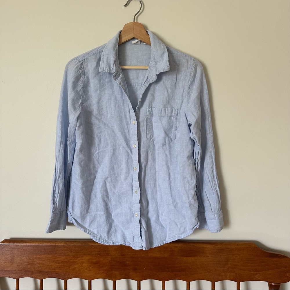 Gap Women’s Linen Button Down Shirt